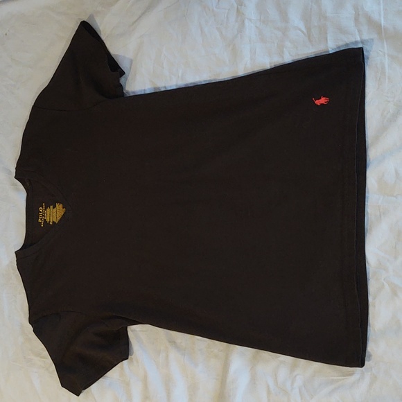 Polo Ralph Lauren Tops - Polo Ralph Lauren M V-Neck Tee Black